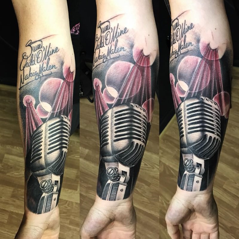 Musical tattoo ideas 0097