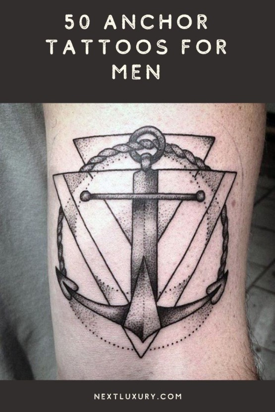 nautical-themed anchor tattoo ideas