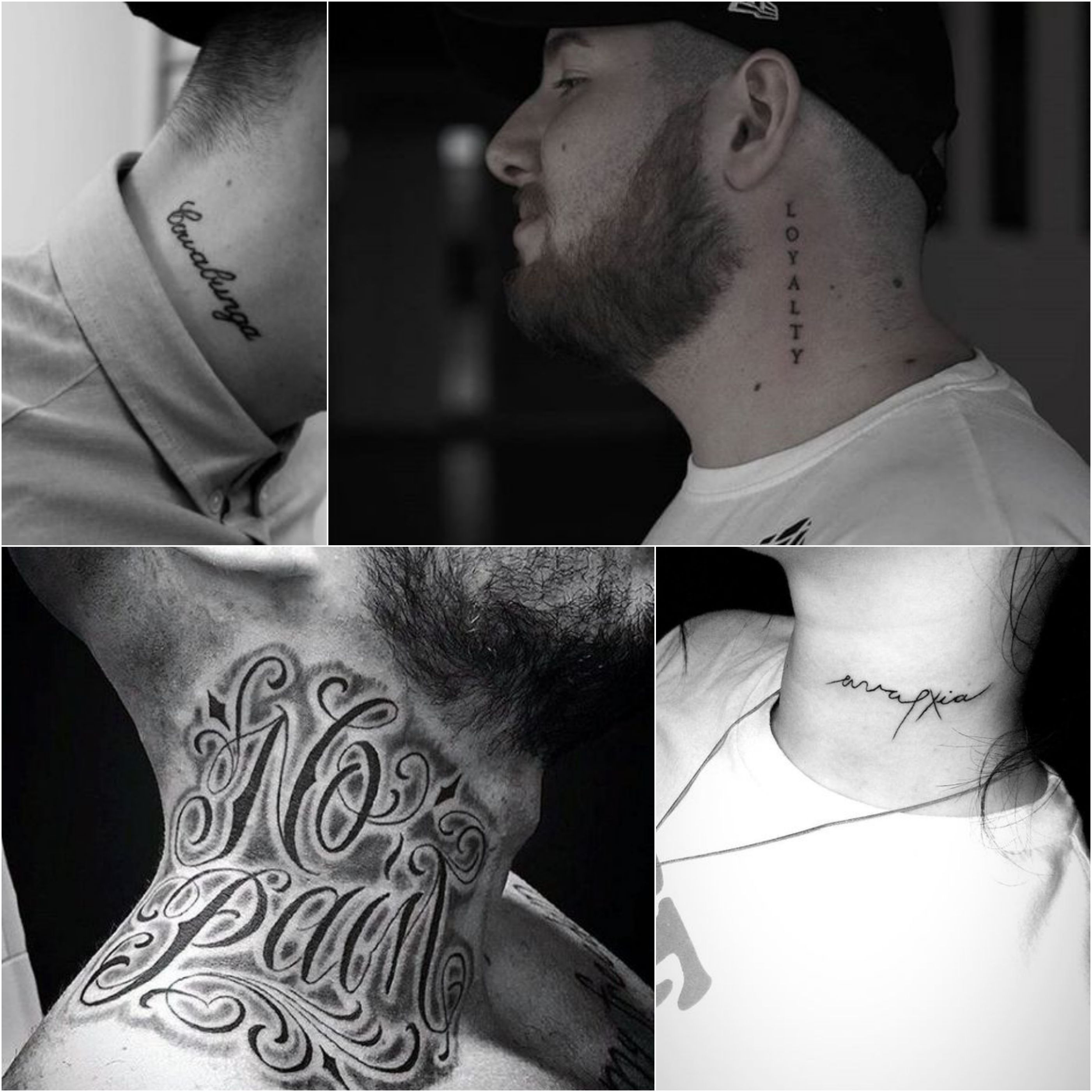 neck tattoo ideas for men