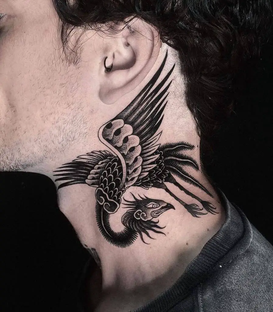 neck tattoo ideas for men 0013