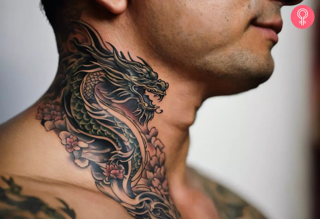 neck tattoo ideas for men 0033