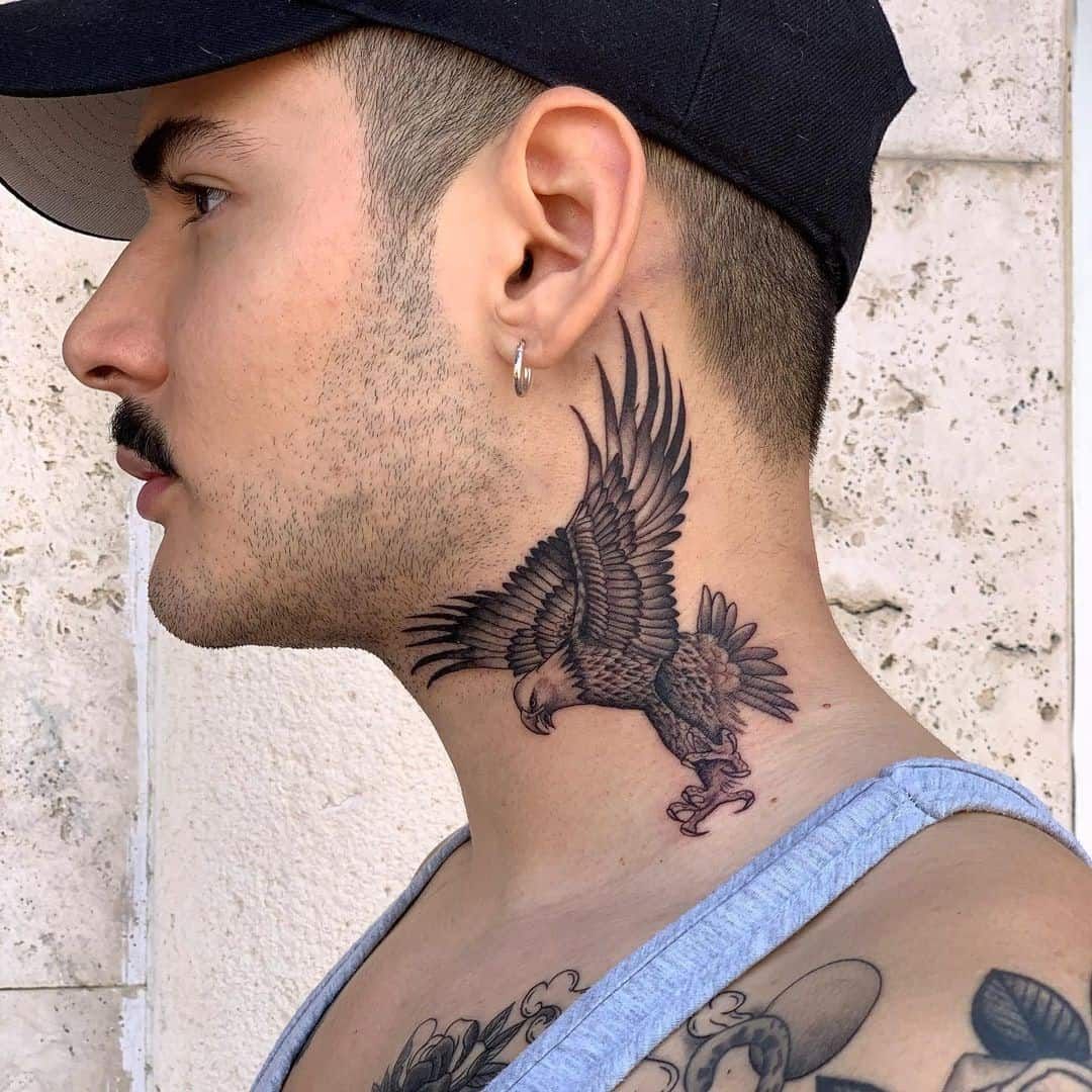 neck tattoo ideas for men 0066