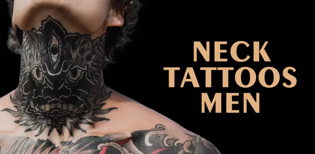 neck tattoo ideas for men 0075