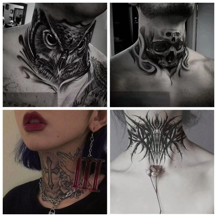 neck tattoo ideas for men 0090