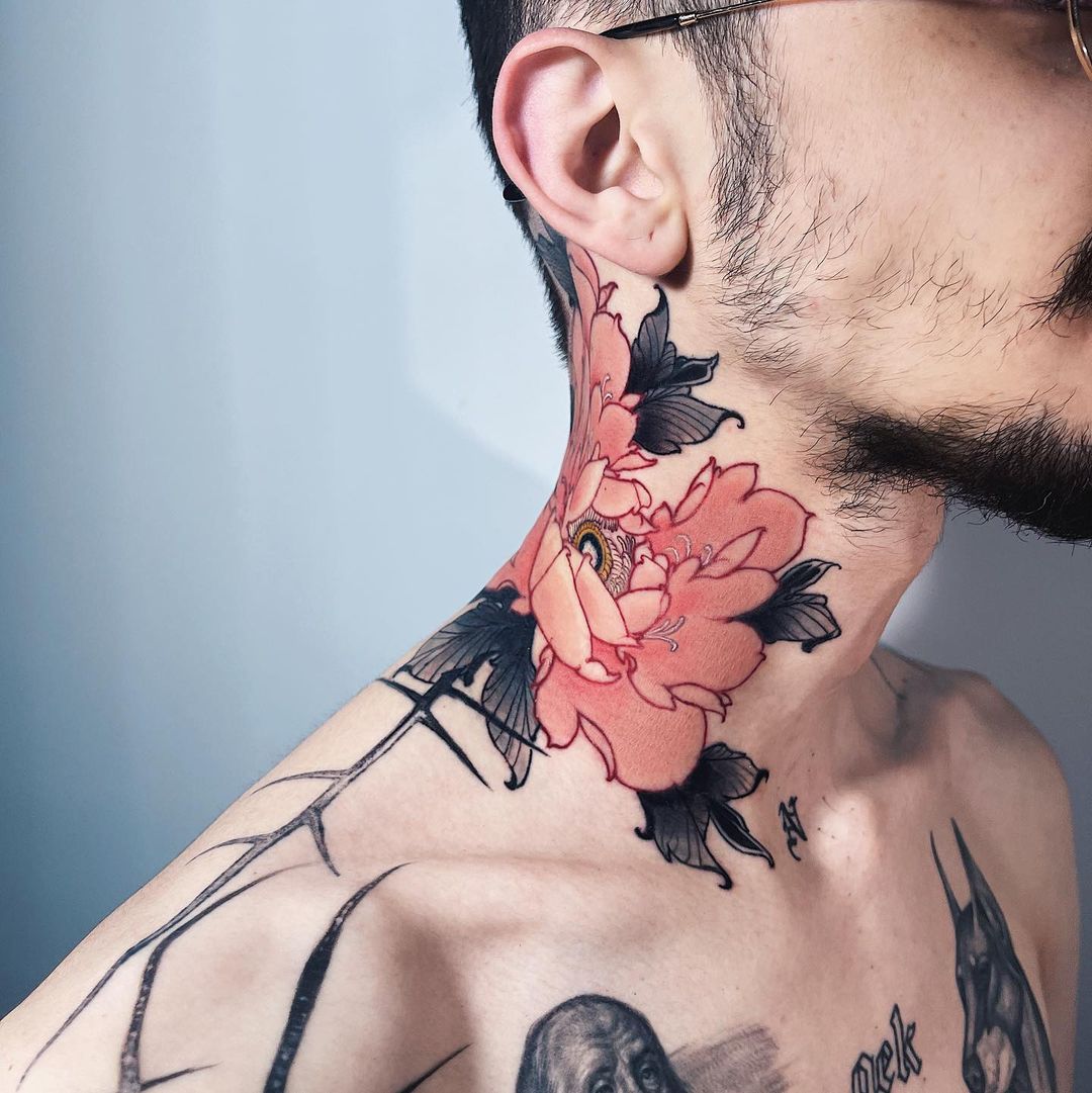 neck tattoo ideas men 0031