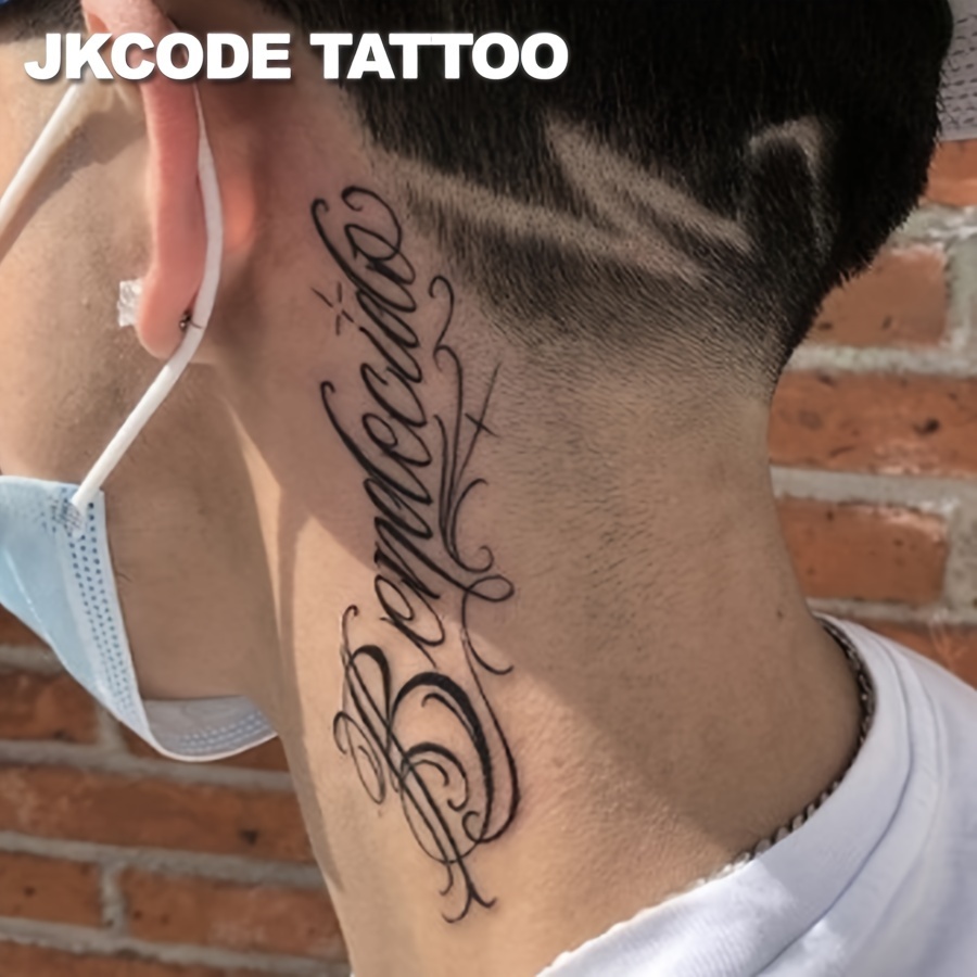 neck tattoo ideas men 0036