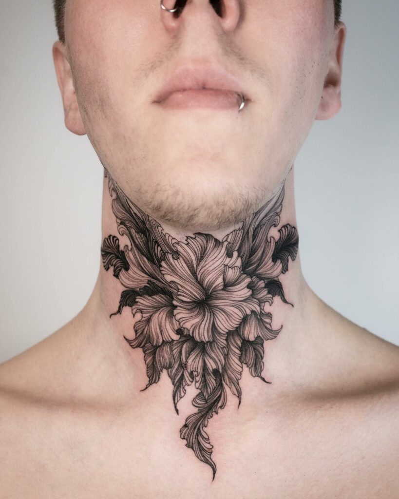 neck tattoo ideas men 0040