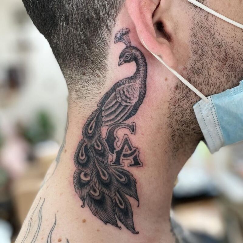 neck tattoo ideas men 0074