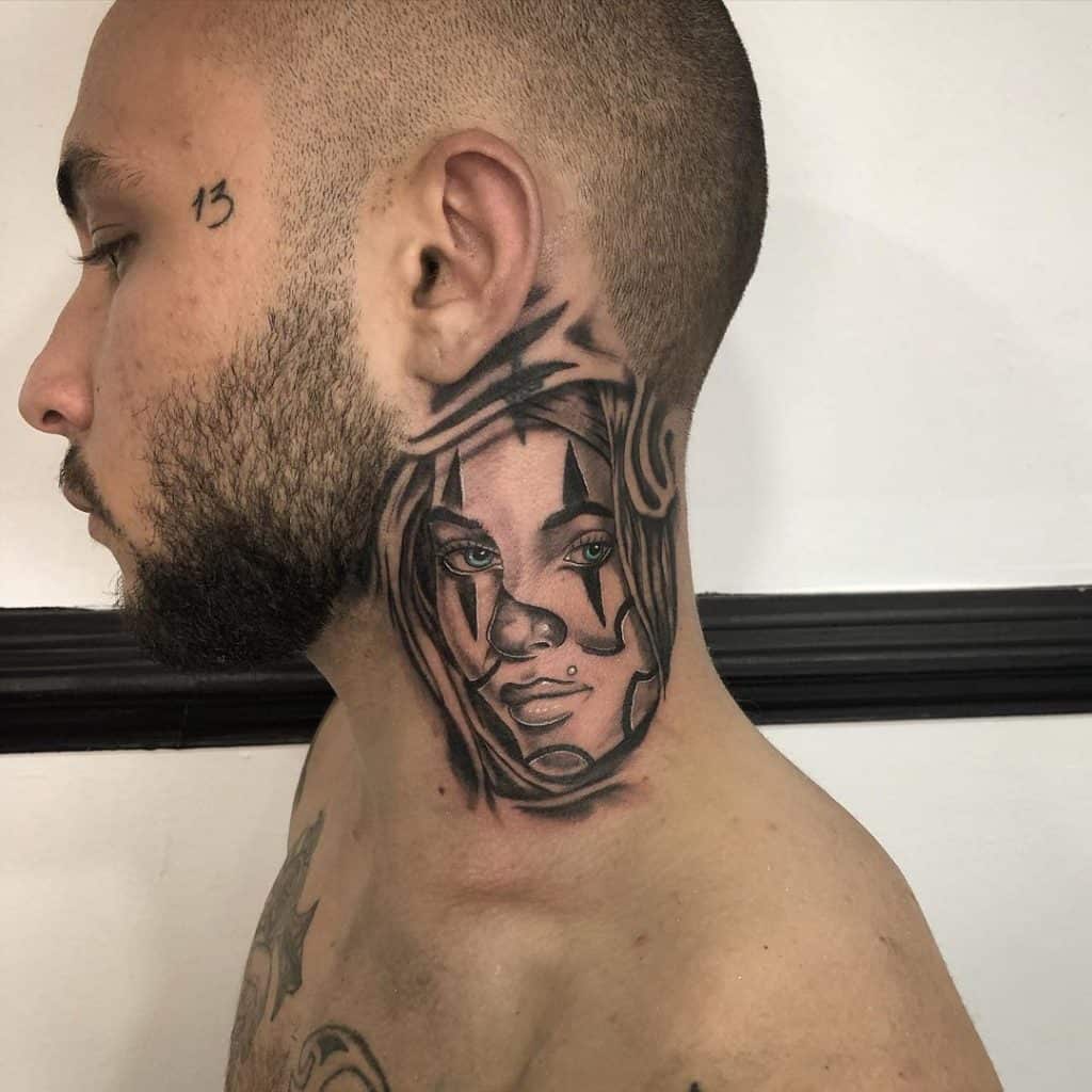 neck tattoo ideas men 0095