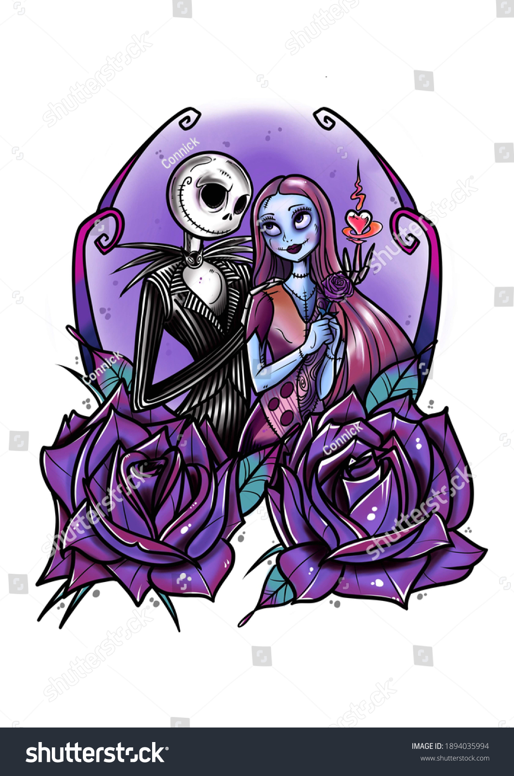 nightmare before christmas tattoo ideas 0018