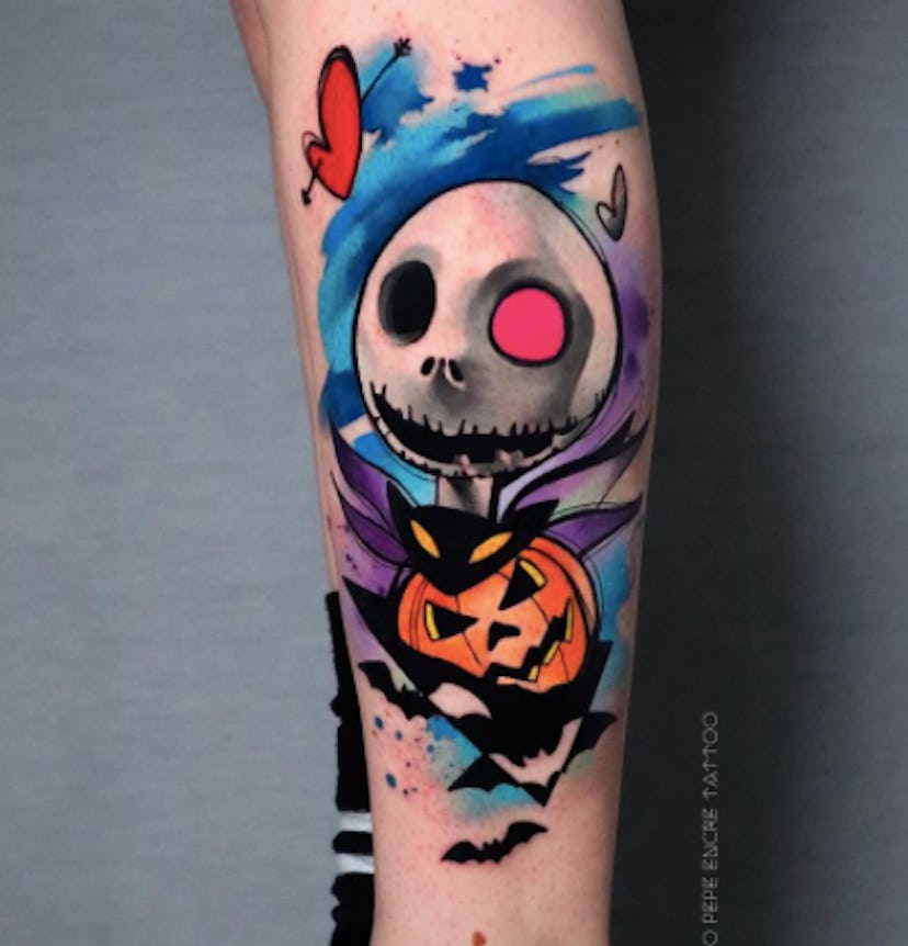 nightmare before christmas tattoo ideas 0024