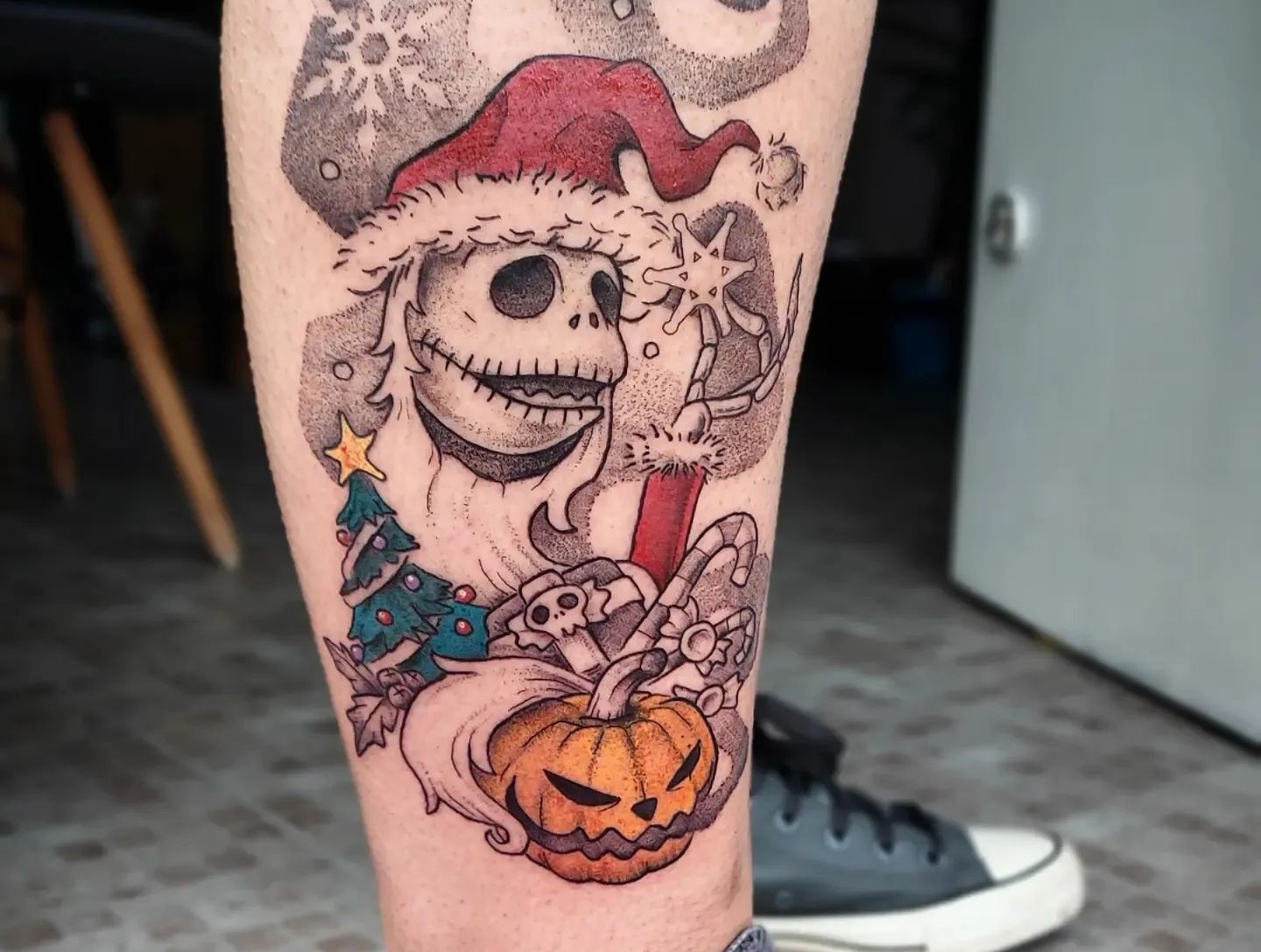 nightmare before christmas tattoo ideas 0031