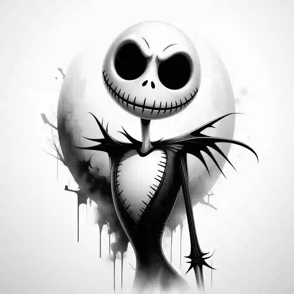 nightmare before christmas tattoo ideas 0035