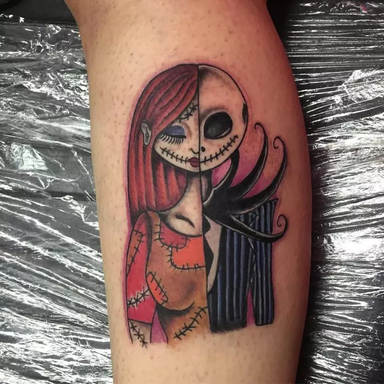 nightmare before christmas tattoo ideas 0083