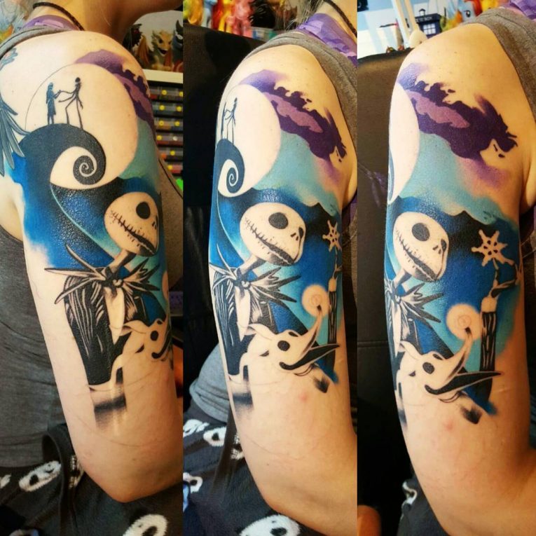 nightmare before christmas tattoo ideas 0087