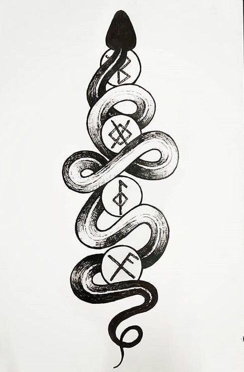 Norse mythology tattoo ideas 0037