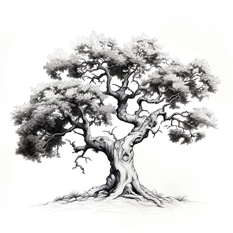 Oak Tree Tattoo Ideas 0036