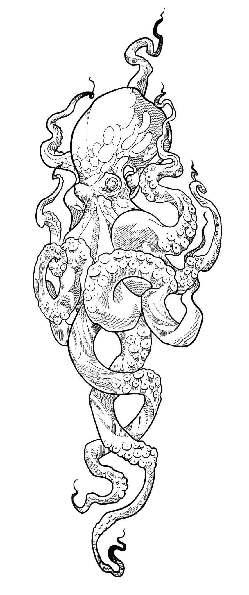 octopus tattoo ideas 0028