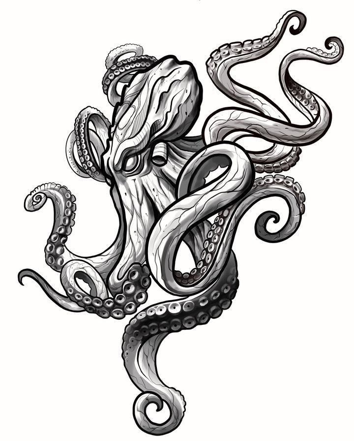 octopus tattoo ideas 0036