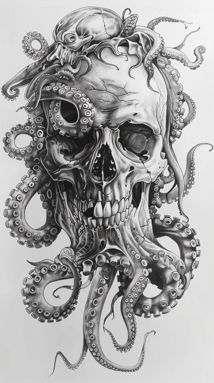 octopus tattoo ideas 0049