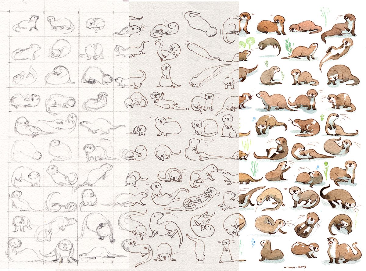 Otter Tattoo Ideas 0021