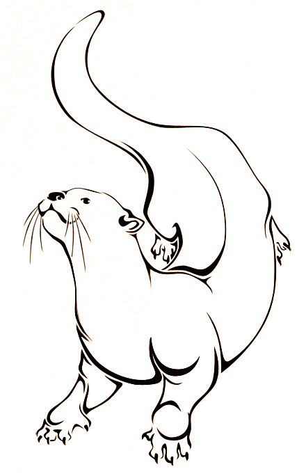 Otter Tattoo Ideas 0033