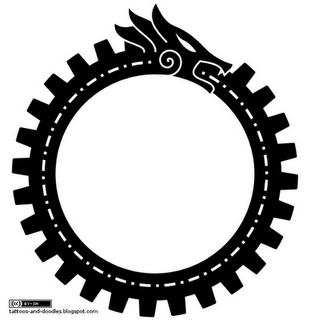 Ouroboros Tattoo Ideas 0021