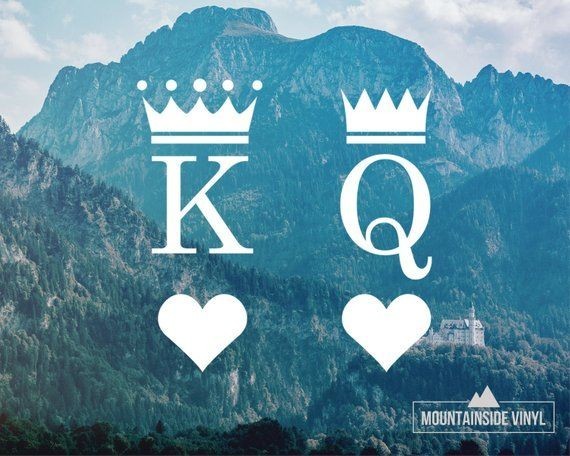 paired king and queen tattoo layouts