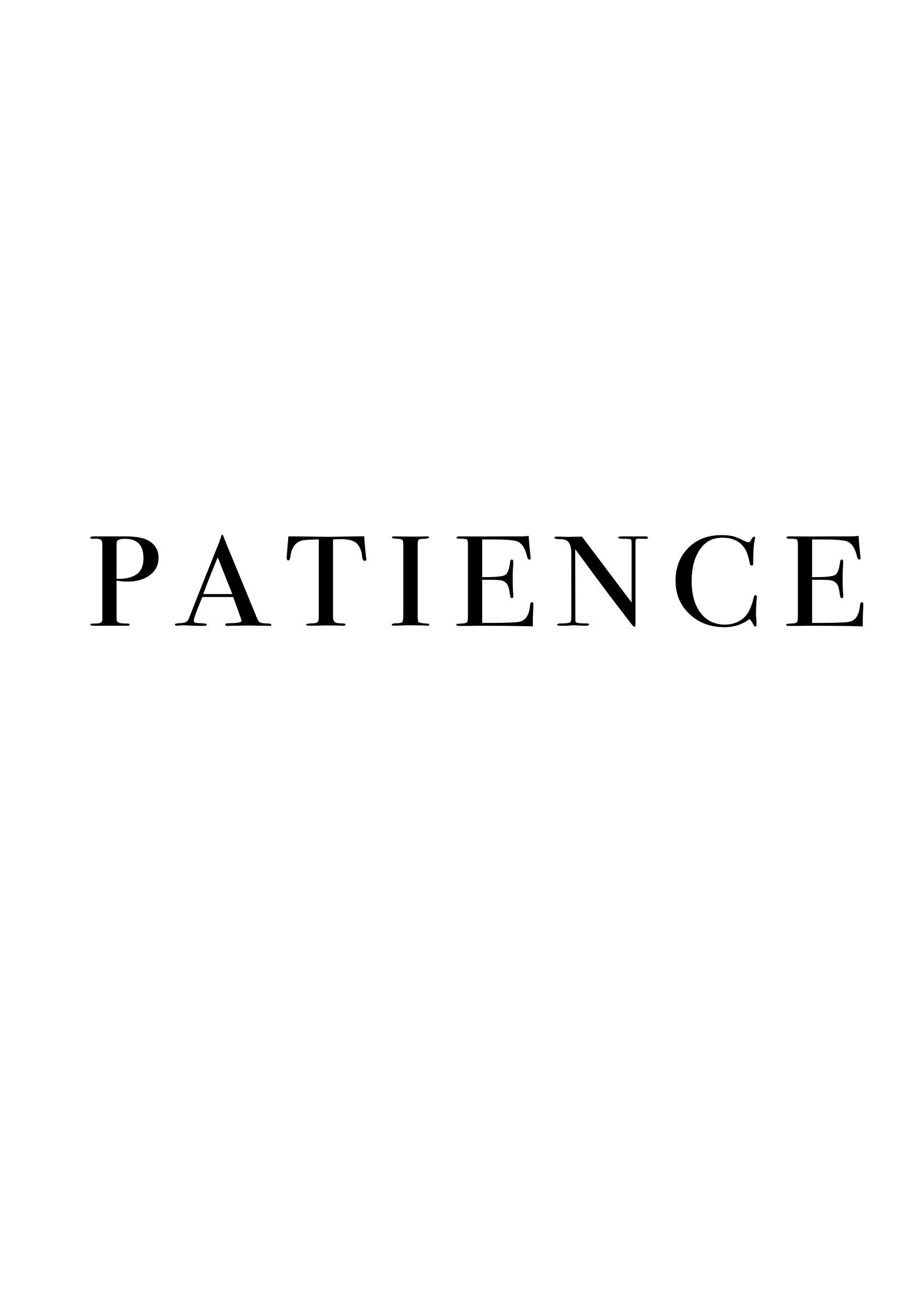 Patience Tattoo Ideas 0015