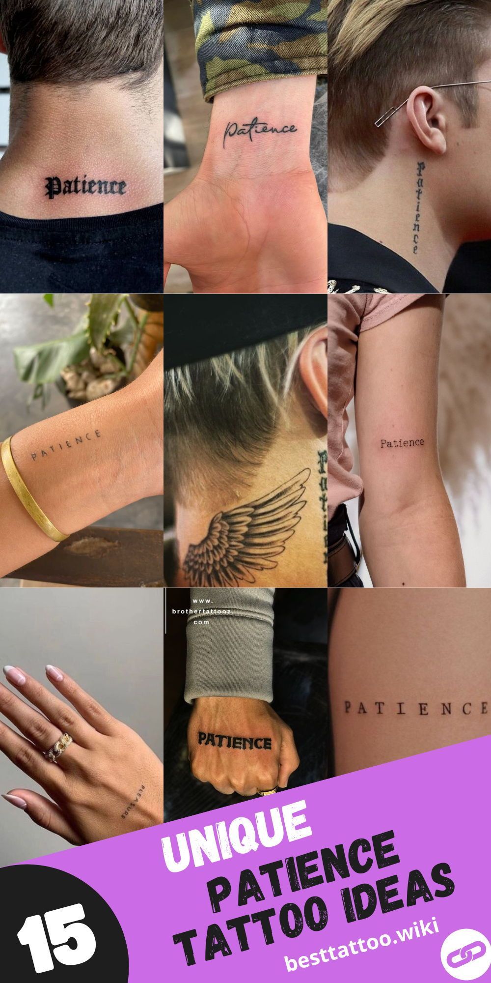 Patience Tattoo Ideas 0025