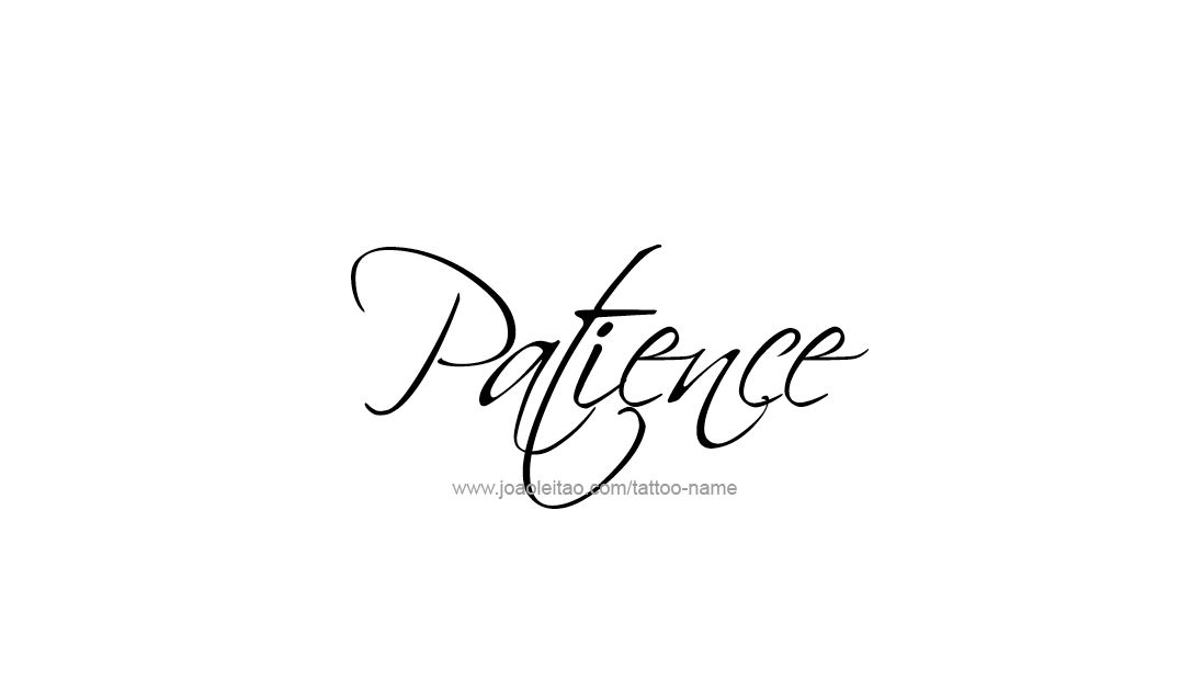 Patience Tattoo Ideas 0053