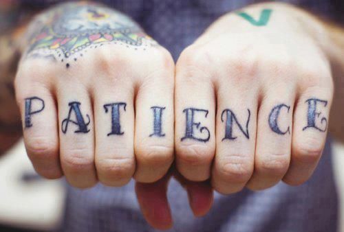 Patience Tattoo Ideas 0080