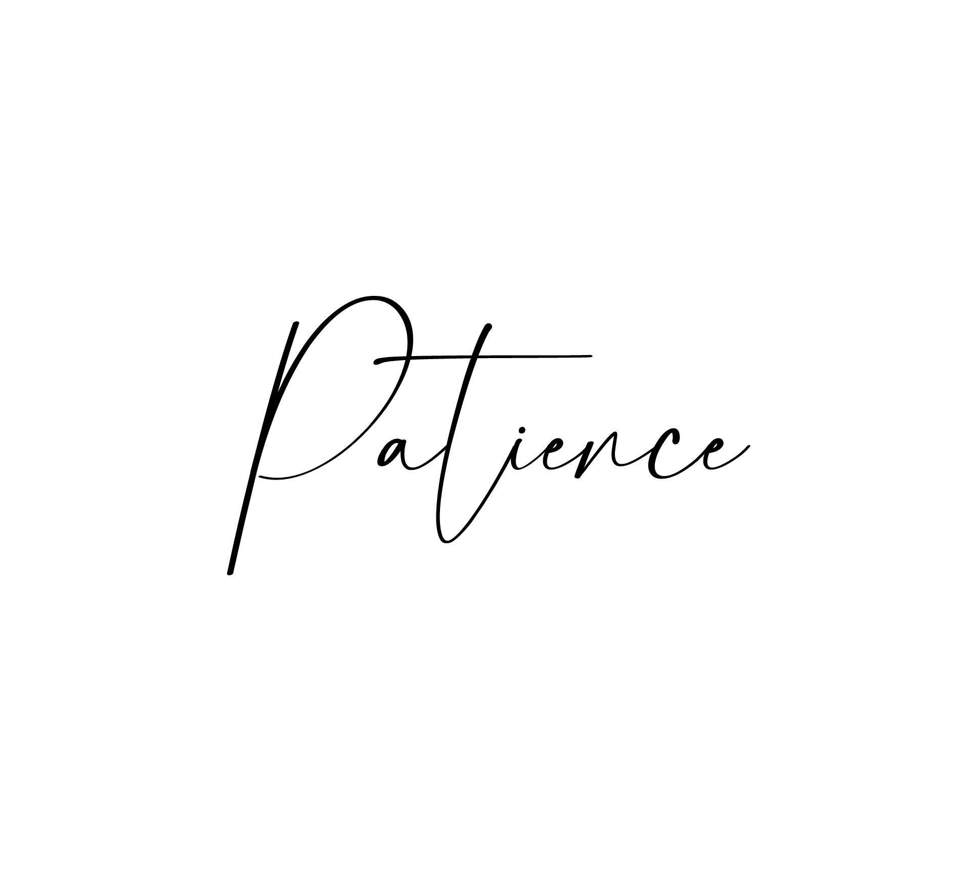 Patience Tattoo Ideas 0086