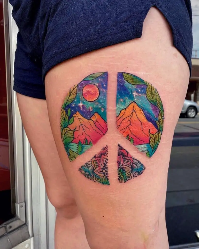 peace tattoo ideas 0035