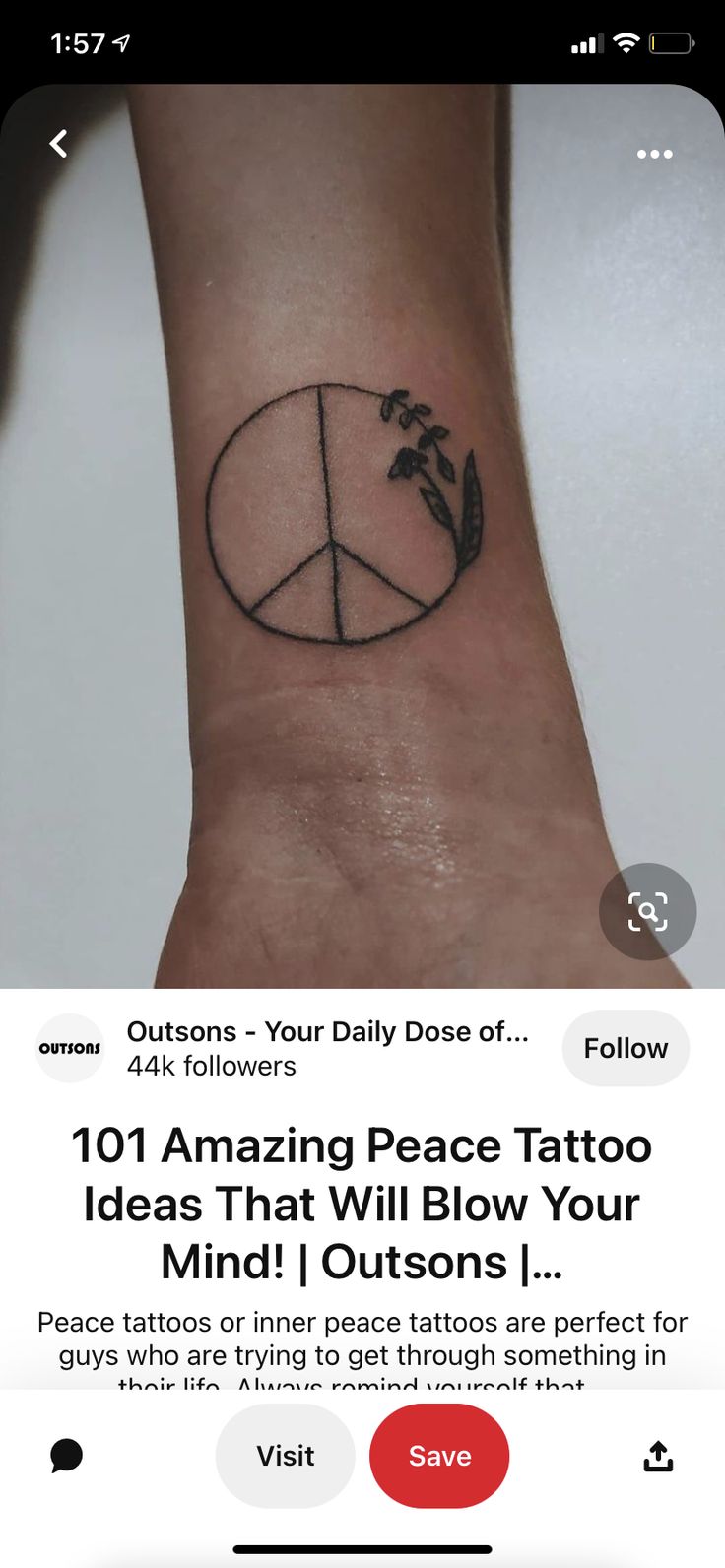 peace tattoo ideas 0086