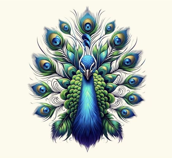 peacock tattoo ideas 0013