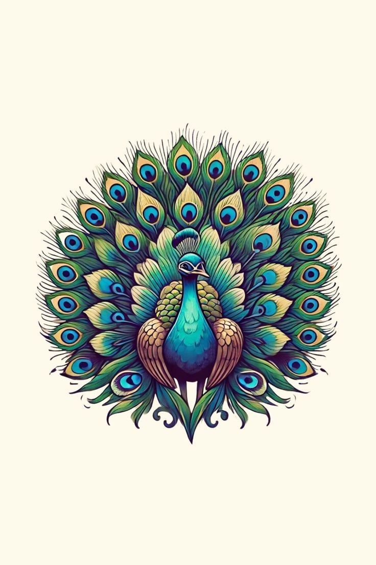 peacock tattoo ideas 0014