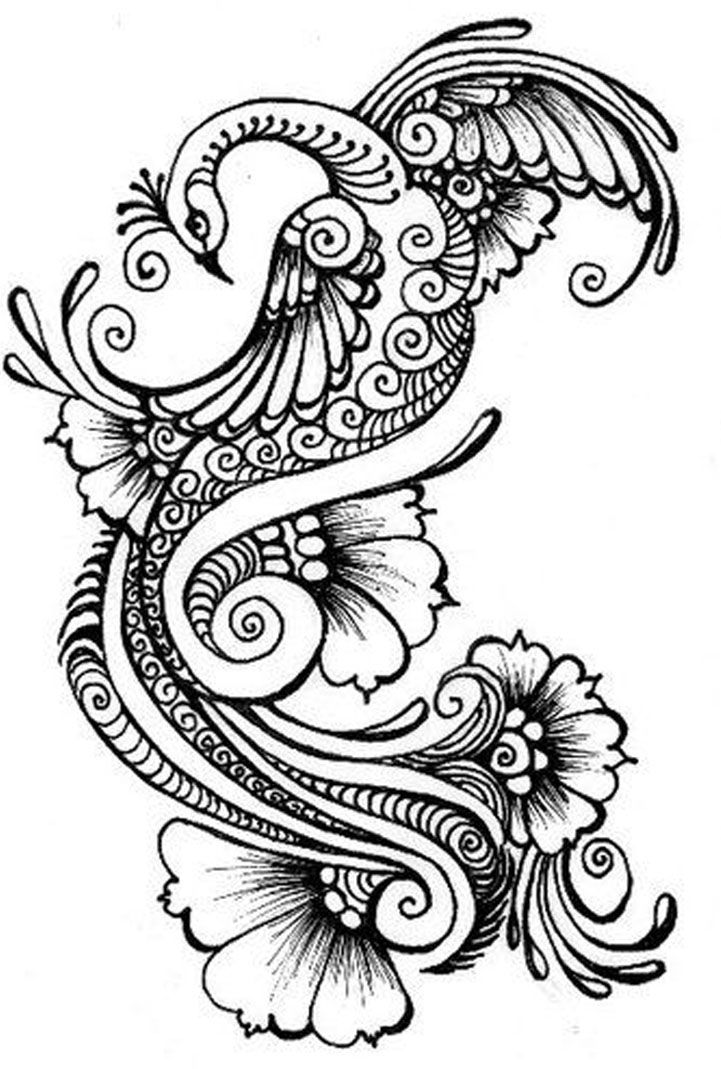 peacock tattoo ideas 0048