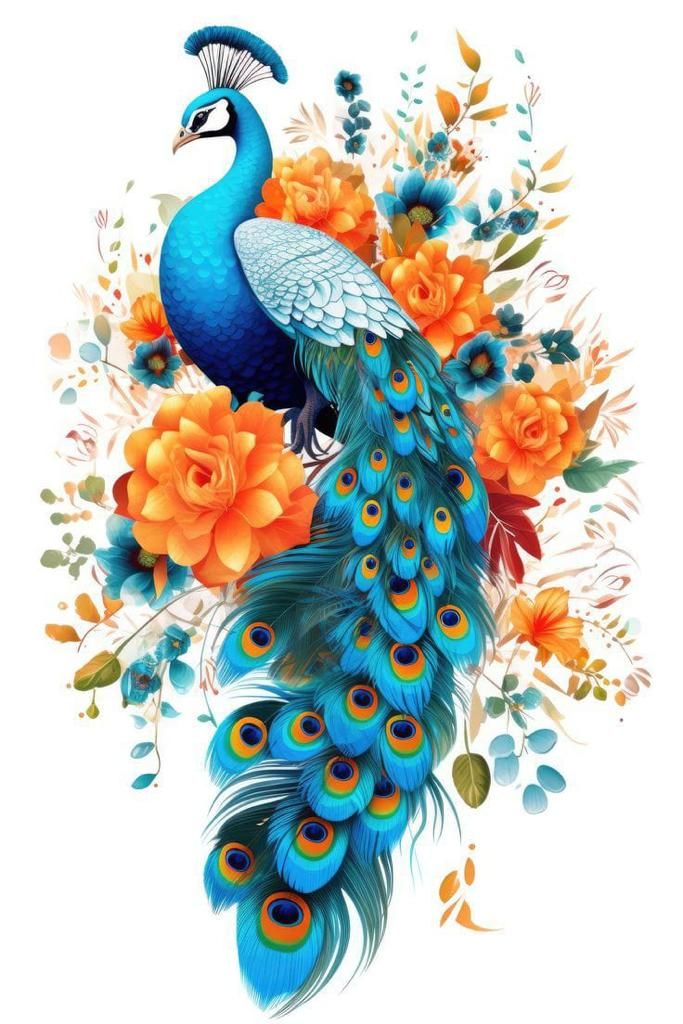 peacock tattoo ideas 0064