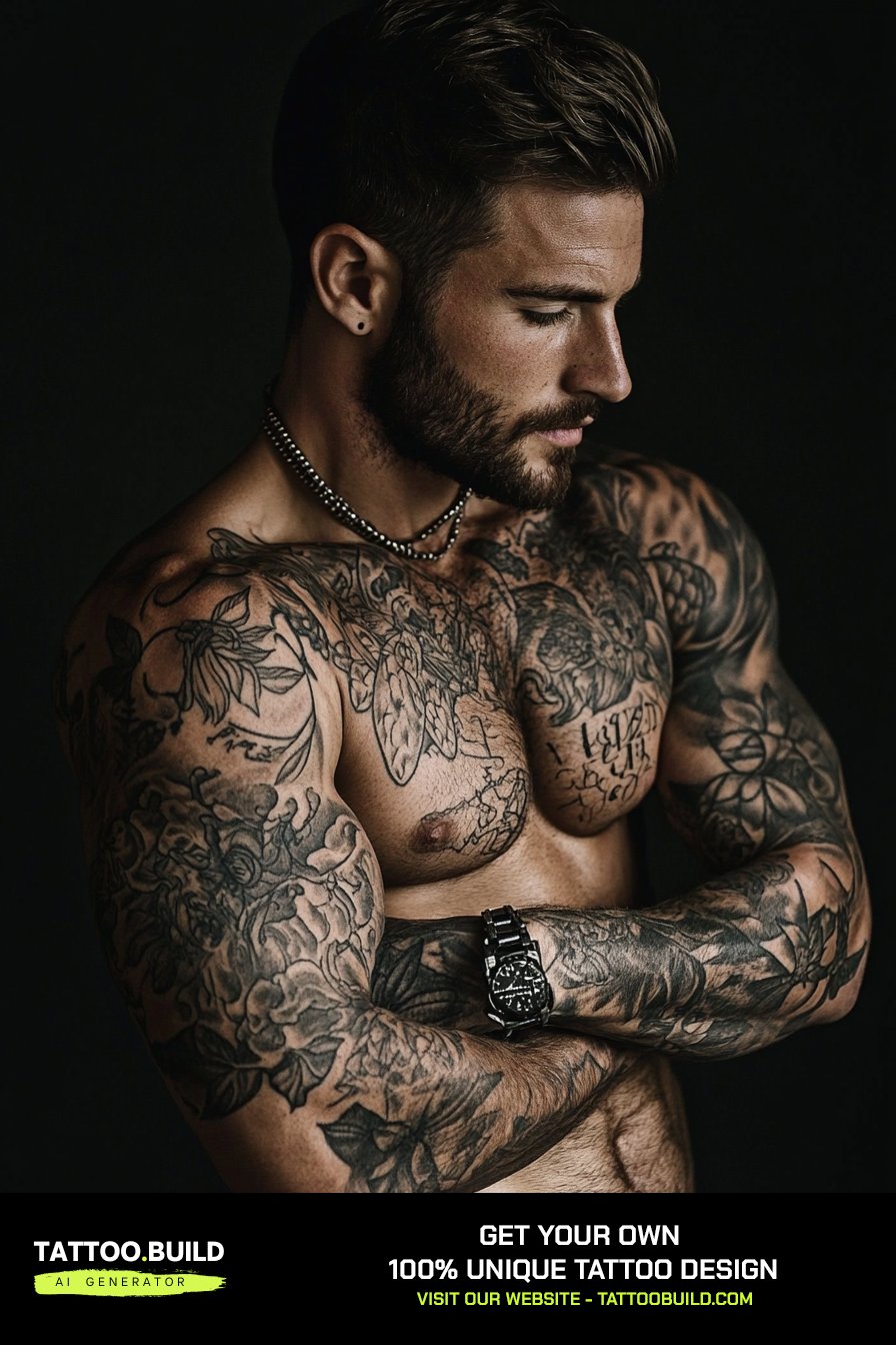 personalized mens full sleeve tattoo ideas for self-expression.