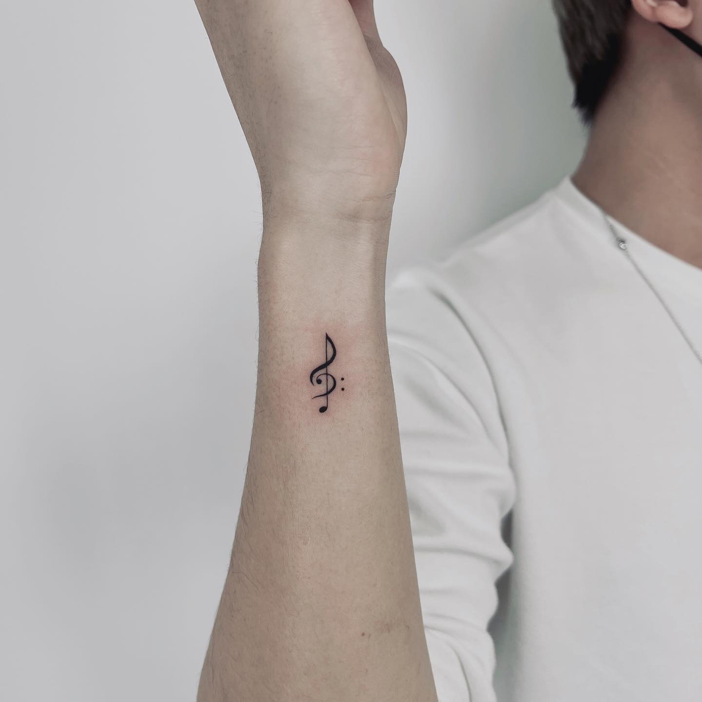 personalized music notes tattoo themes