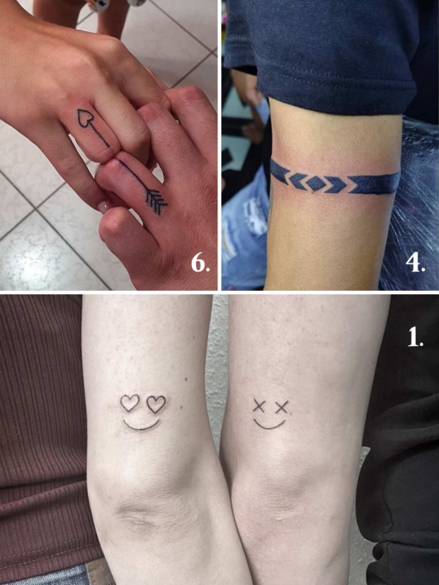 personalized small couple tattoo ideas to tell your story