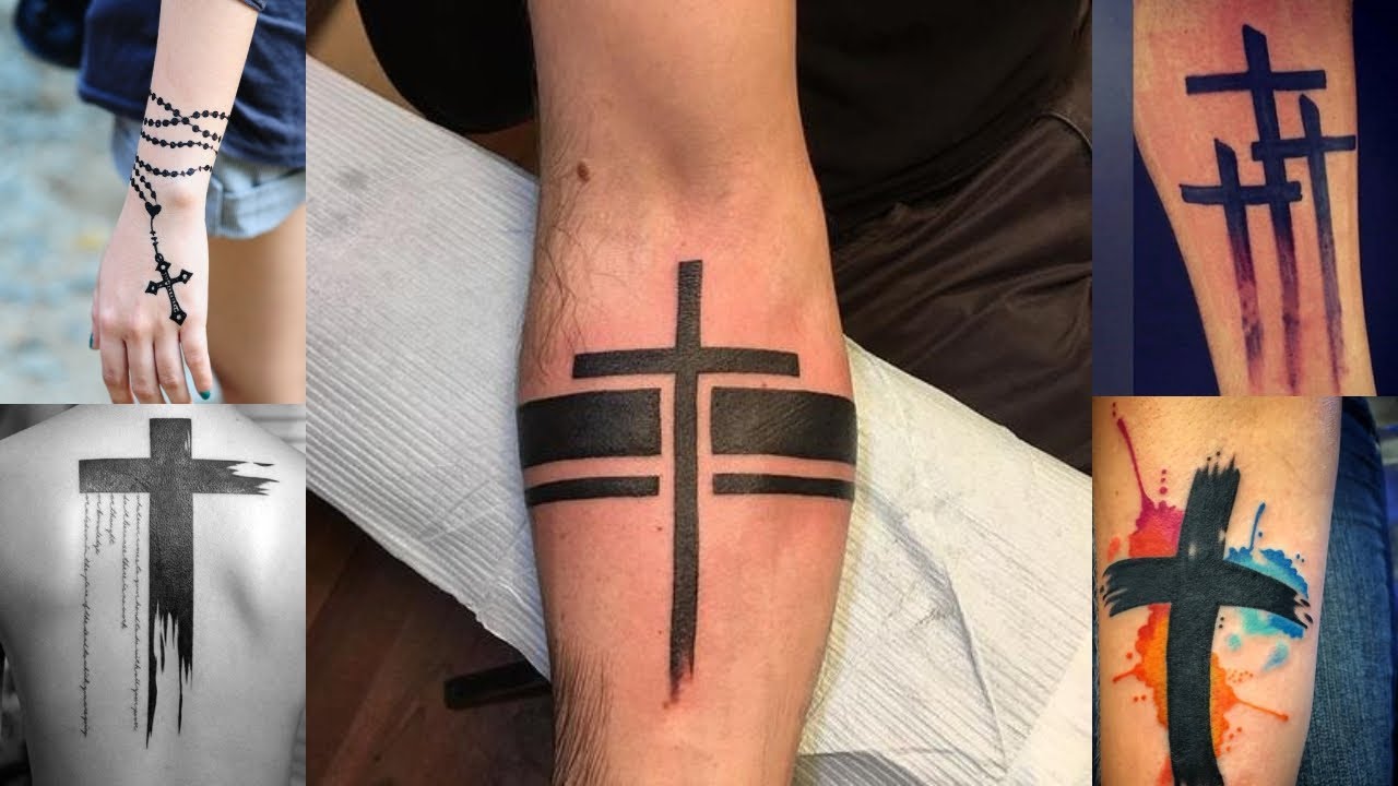 Personalized tattoo ideas for crosses