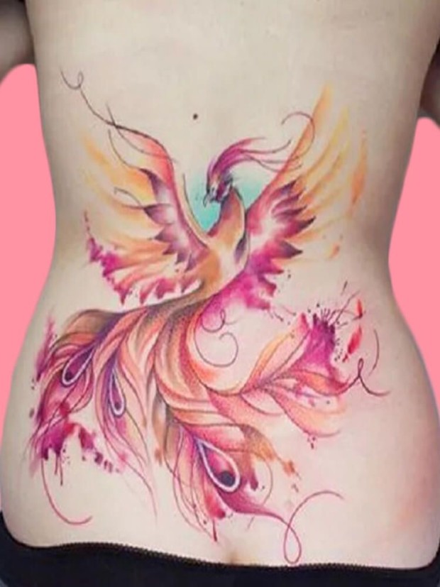 Phoenix Bird Tattoo Ideas 0010