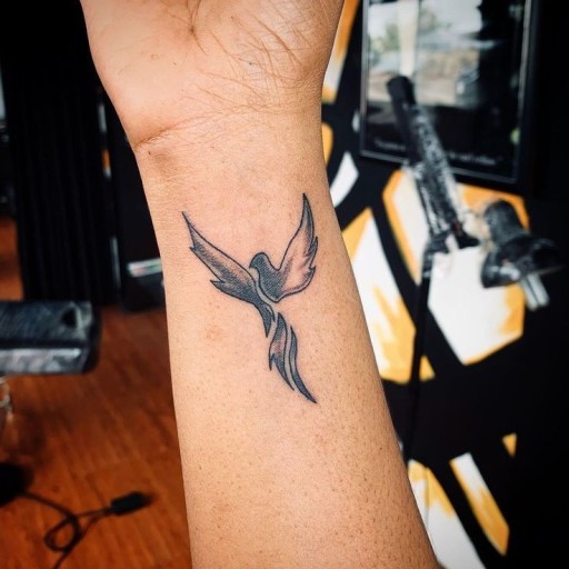 Phoenix Bird Tattoo Ideas 0017