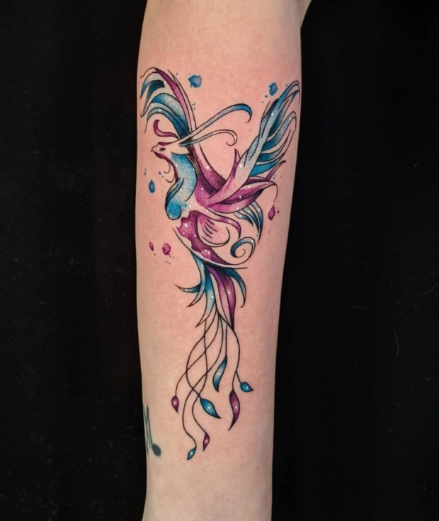 Phoenix Bird Tattoo Ideas 0026