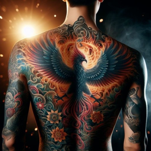 Phoenix Bird Tattoo Ideas 0029