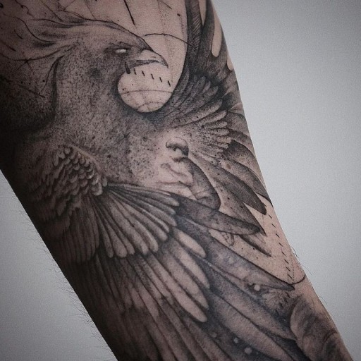 Phoenix Bird Tattoo Ideas 0038