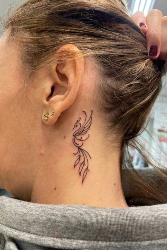 Phoenix Bird Tattoo Ideas 0040