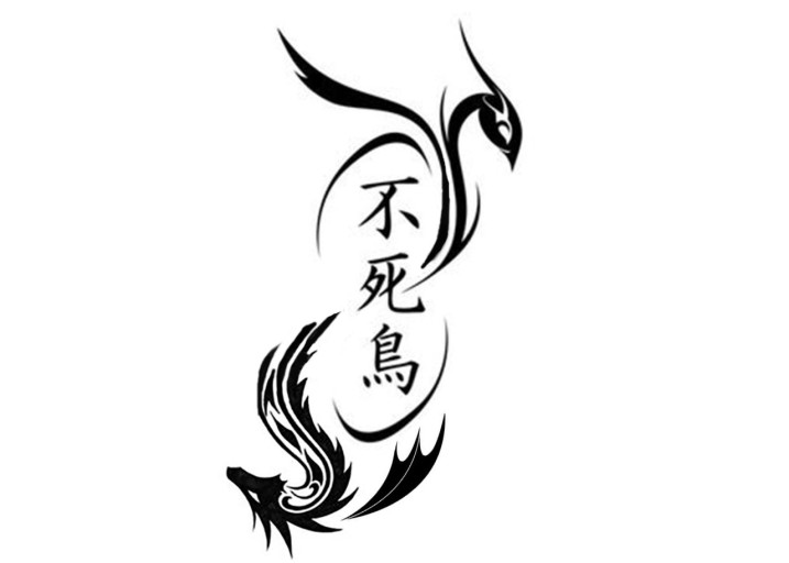 Phoenix Tattoo Ideas for Females 0021